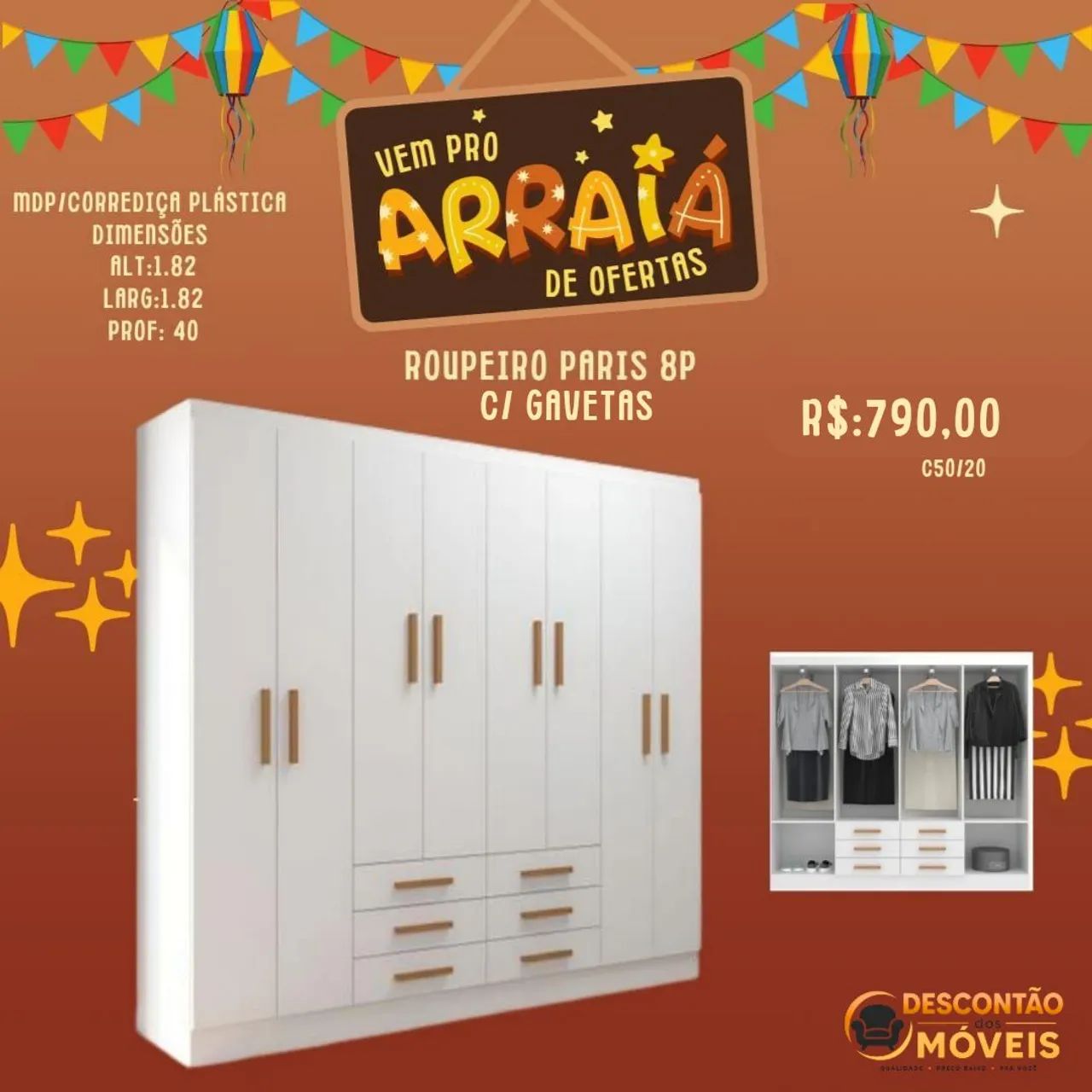 Guarda roupa 