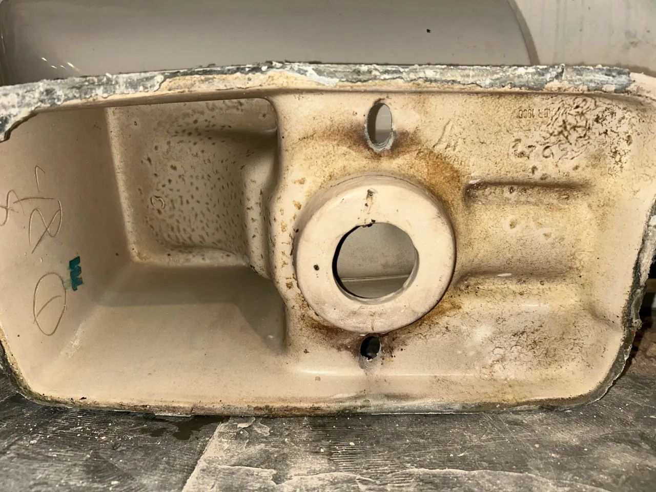 Vaso sanitário Incepa Square antigo fora de linha cinza 