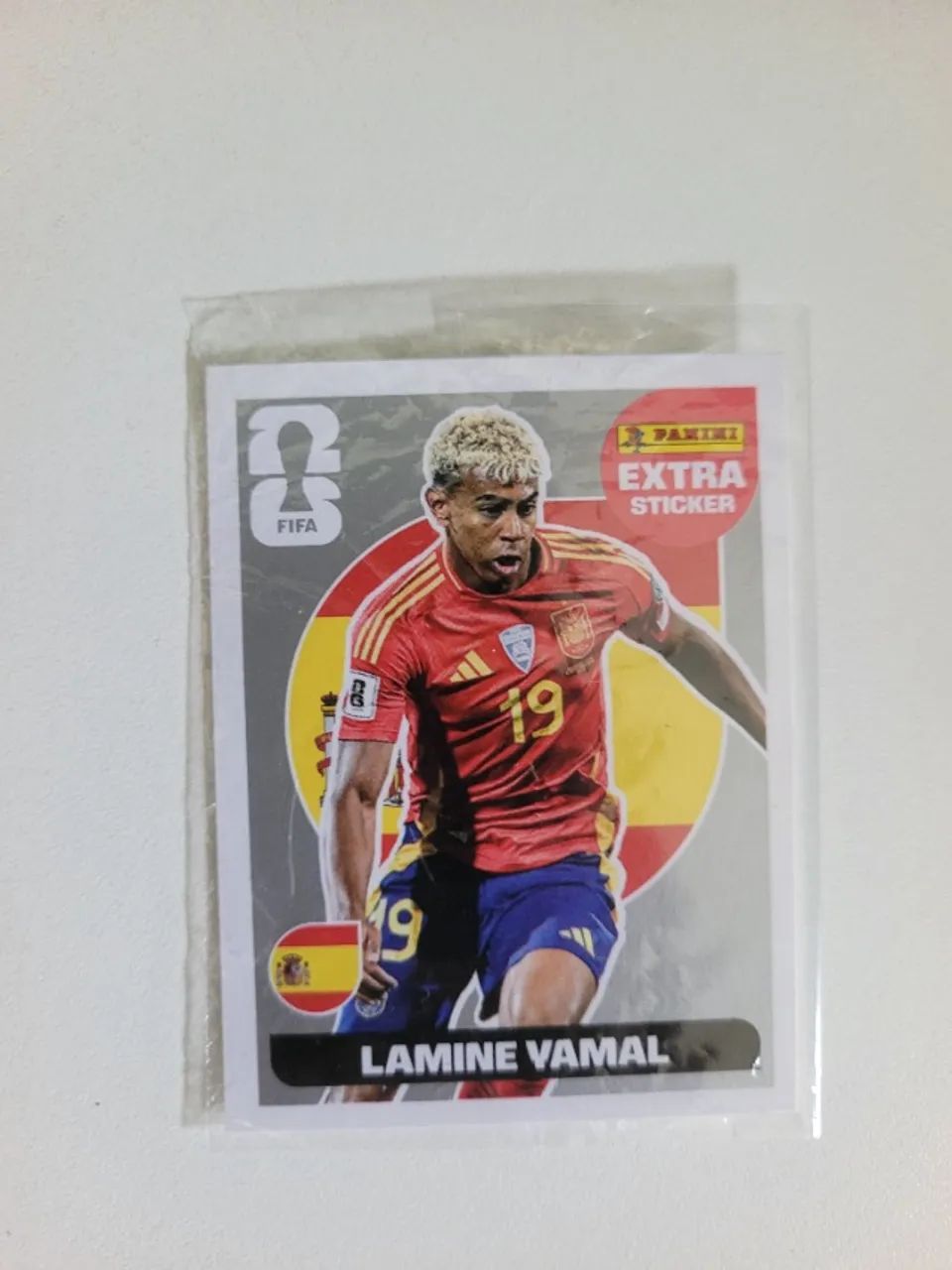 Figurinha Lamine Yamal Prata