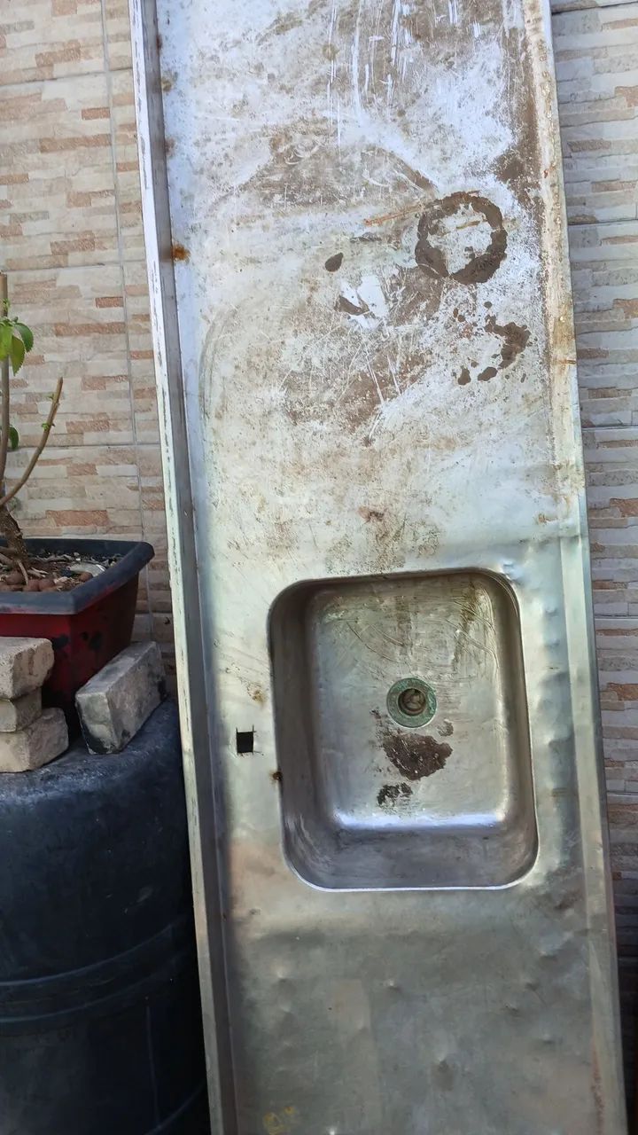 Vendo pia de inox industrial! - Foto 2