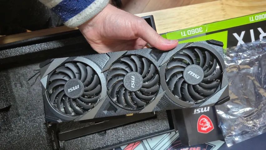 RTX 3060 TI 8GB MSI Ventus 3x