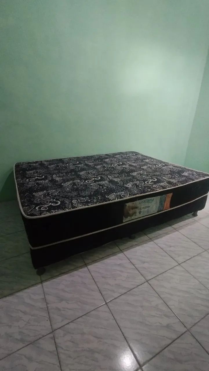 Cama box casal conjugada 