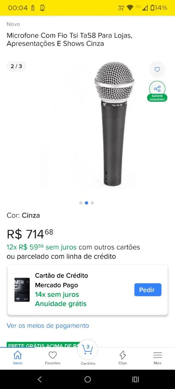Microfones Profissionais Dinamic para Voz  - Foto 2