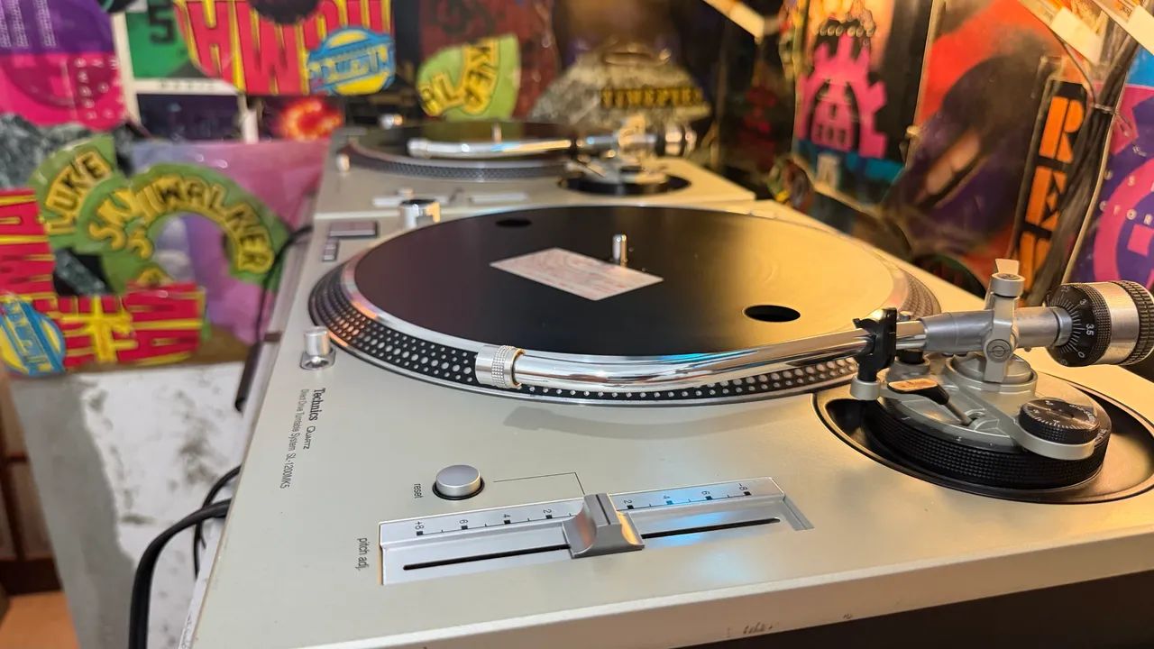 Technics sl 1200 mk5 japonesas o par - Aparelhos de Som