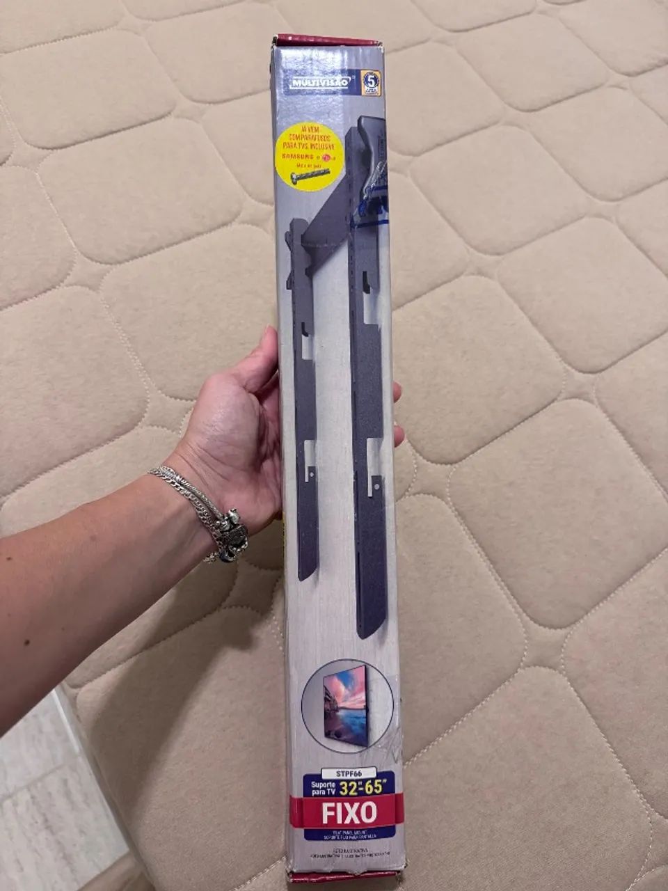 Suporte Fixo Para Tv 32 A 65 Multivisão - Foto 2