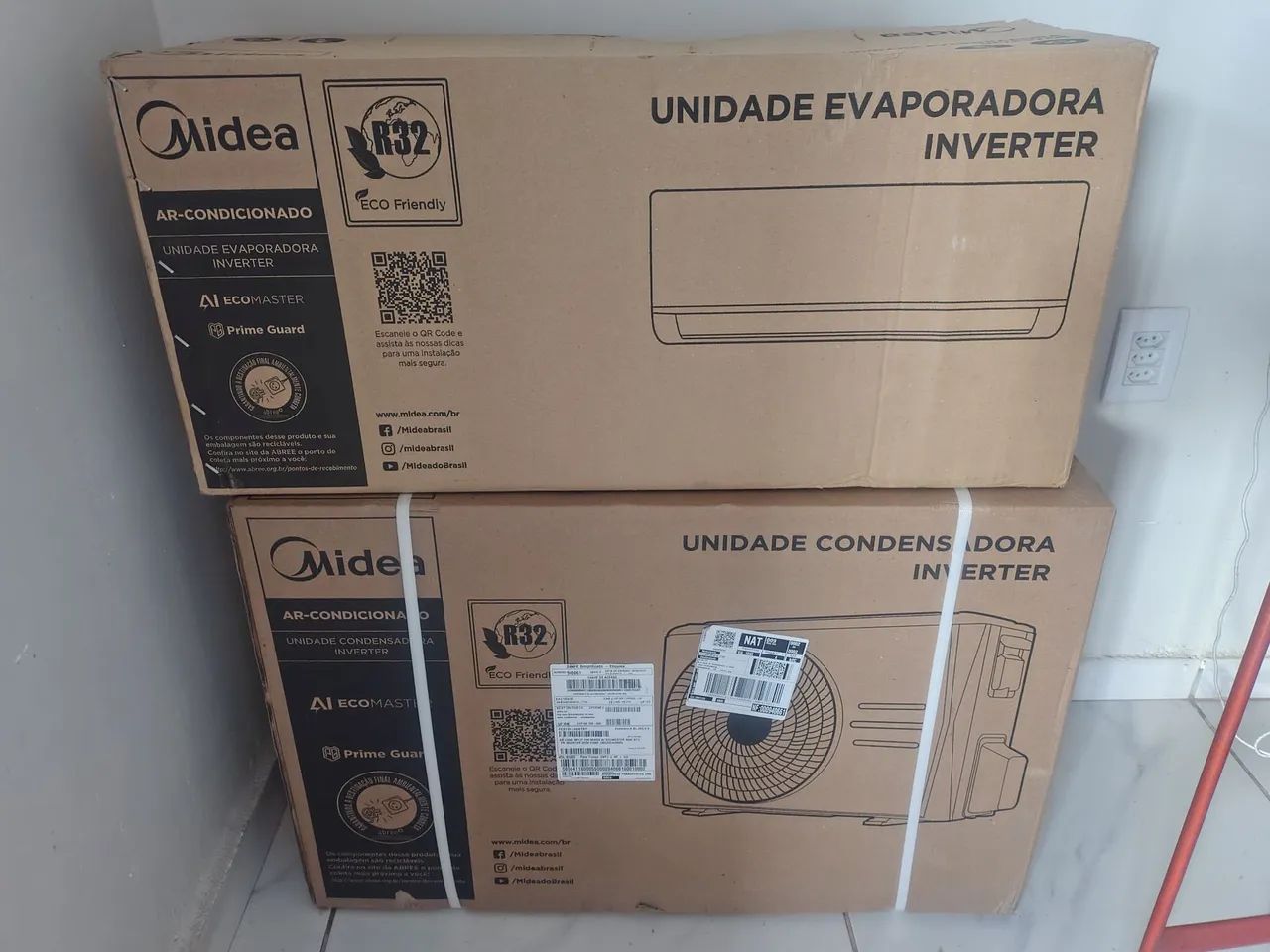 Ar condicionado Midea ecomaster 9000 btus