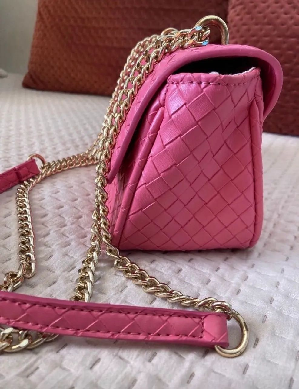 Bolsa Arezzo Rosa - Foto 5