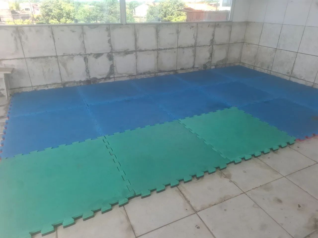 Tatame(placa de 1m², 40cm espessura) - Foto 2