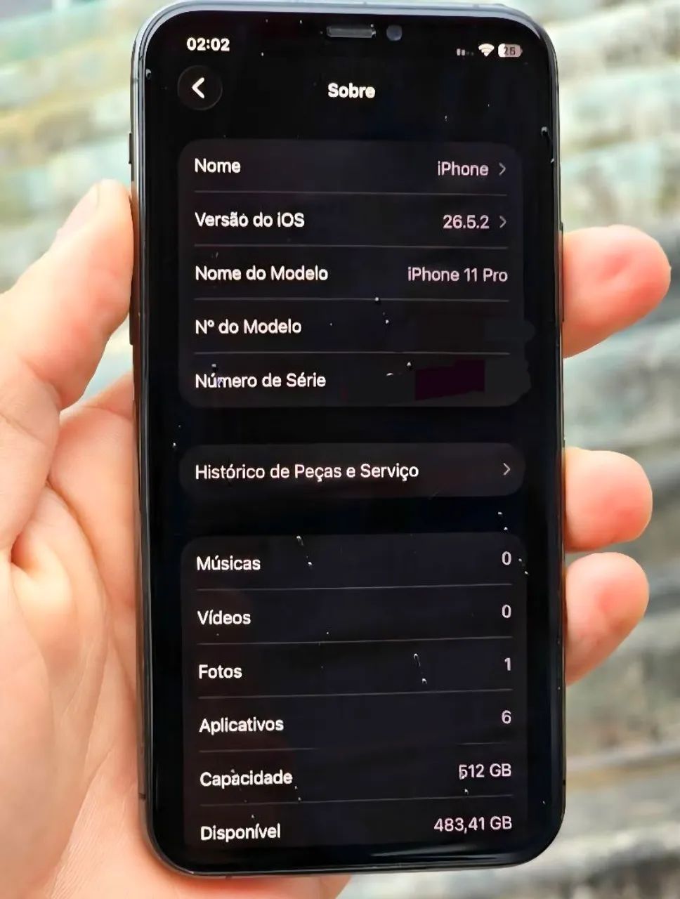 ? IPHONE 11 PRO 512GB 4GB- Usado Chip Não Funciona  - Foto 3