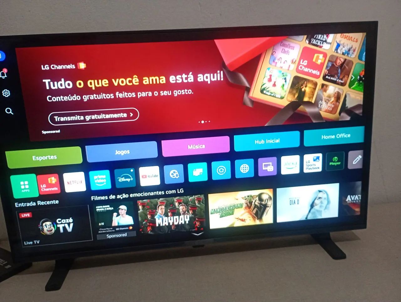 Vendo smartv LG webOS "32" polegada em ótimo estado. - Foto 2