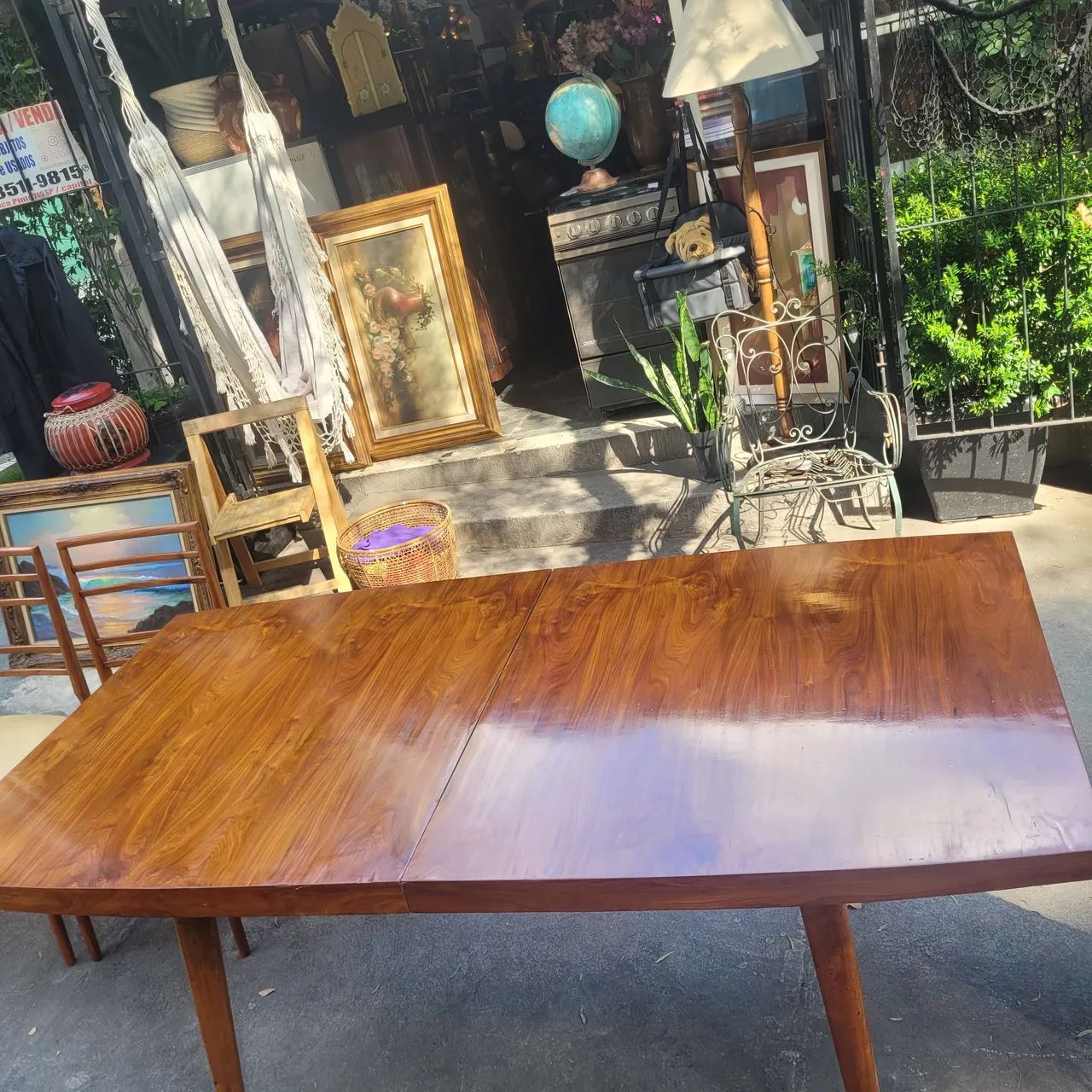 Mesa de Jantar Antiga. Jacarandá Caviuna.  - Foto 3