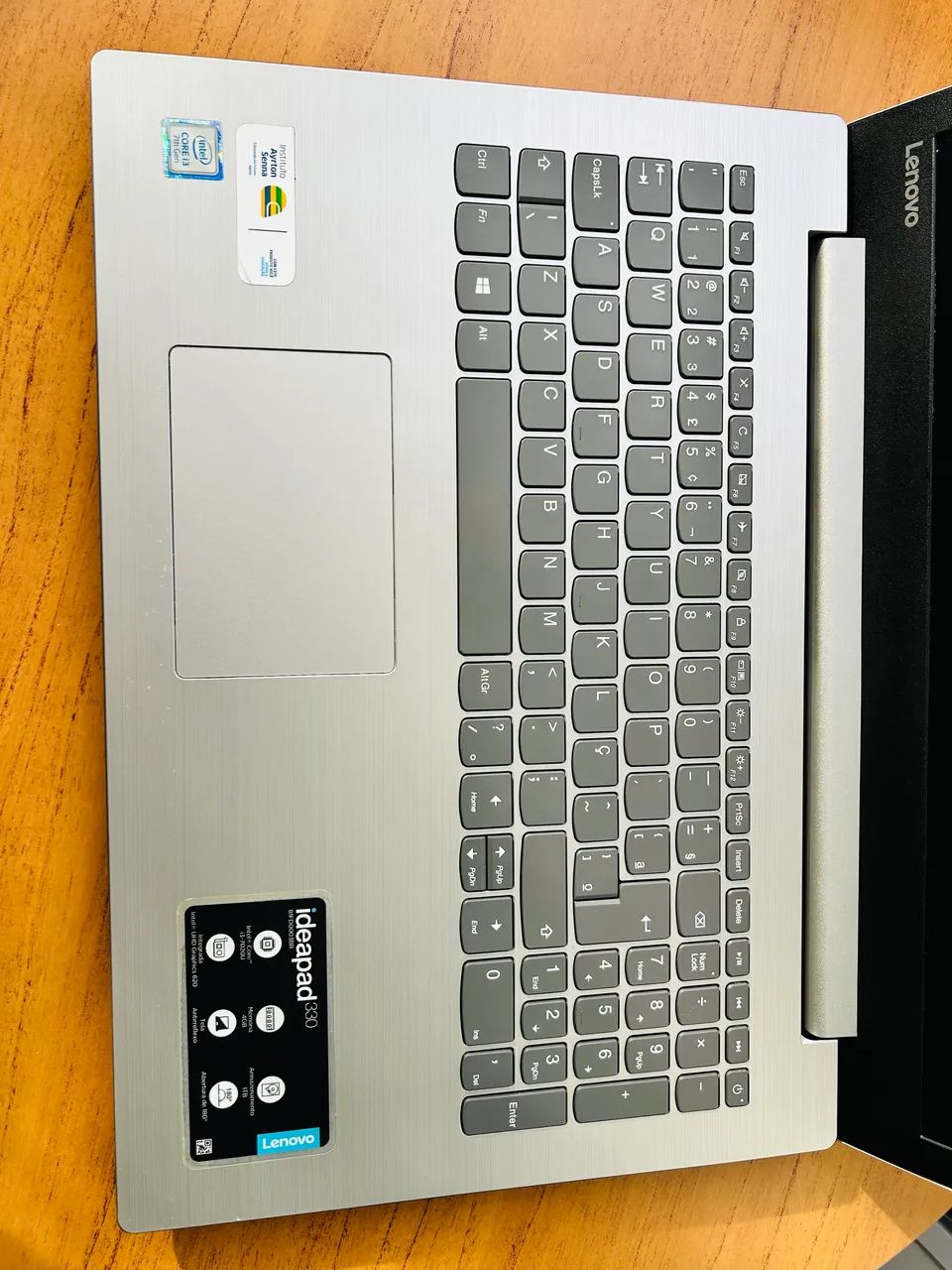 Notebook Lenovo Ideapad 330 i3 4GB 256 GB - Estado de Novo (Sem