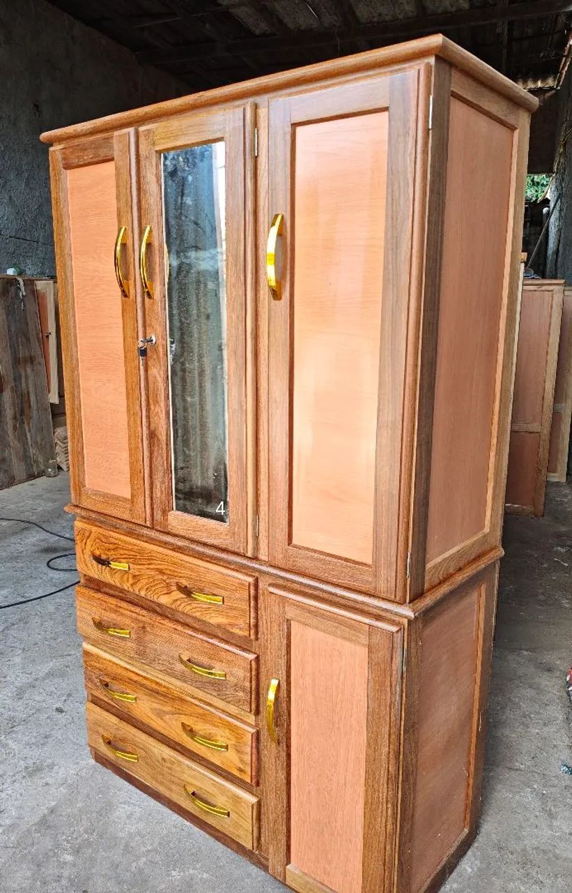 Guarda roupa de solteiro 4 gavetas novo  - Foto 2