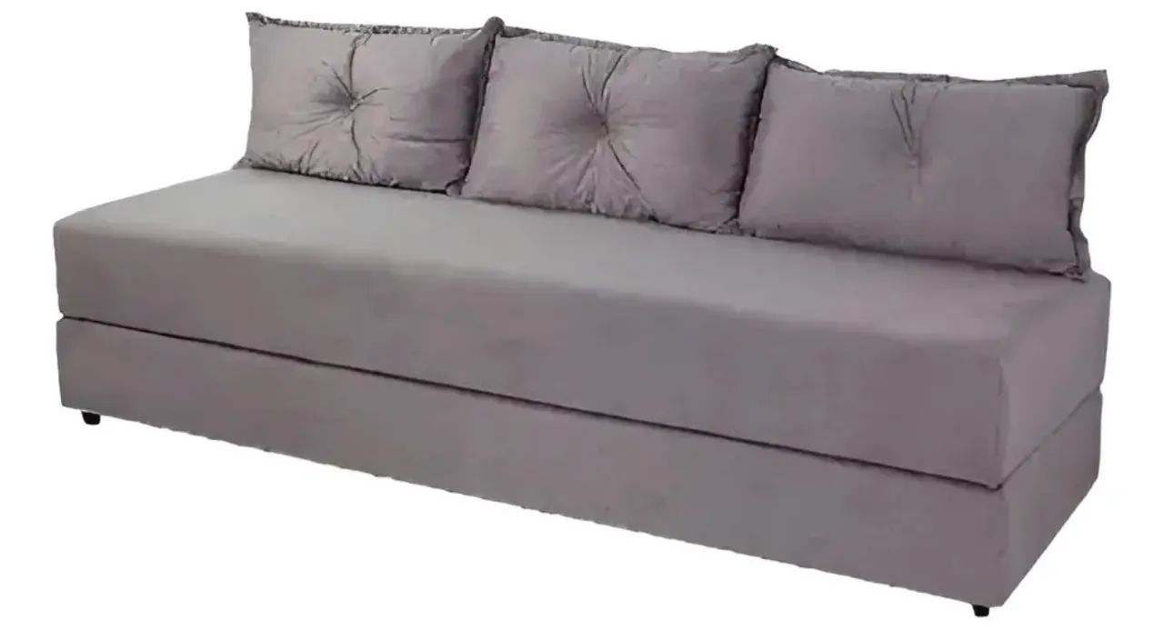 Sofá Cama / Bicama 3 almofadas soltas - Foto 5