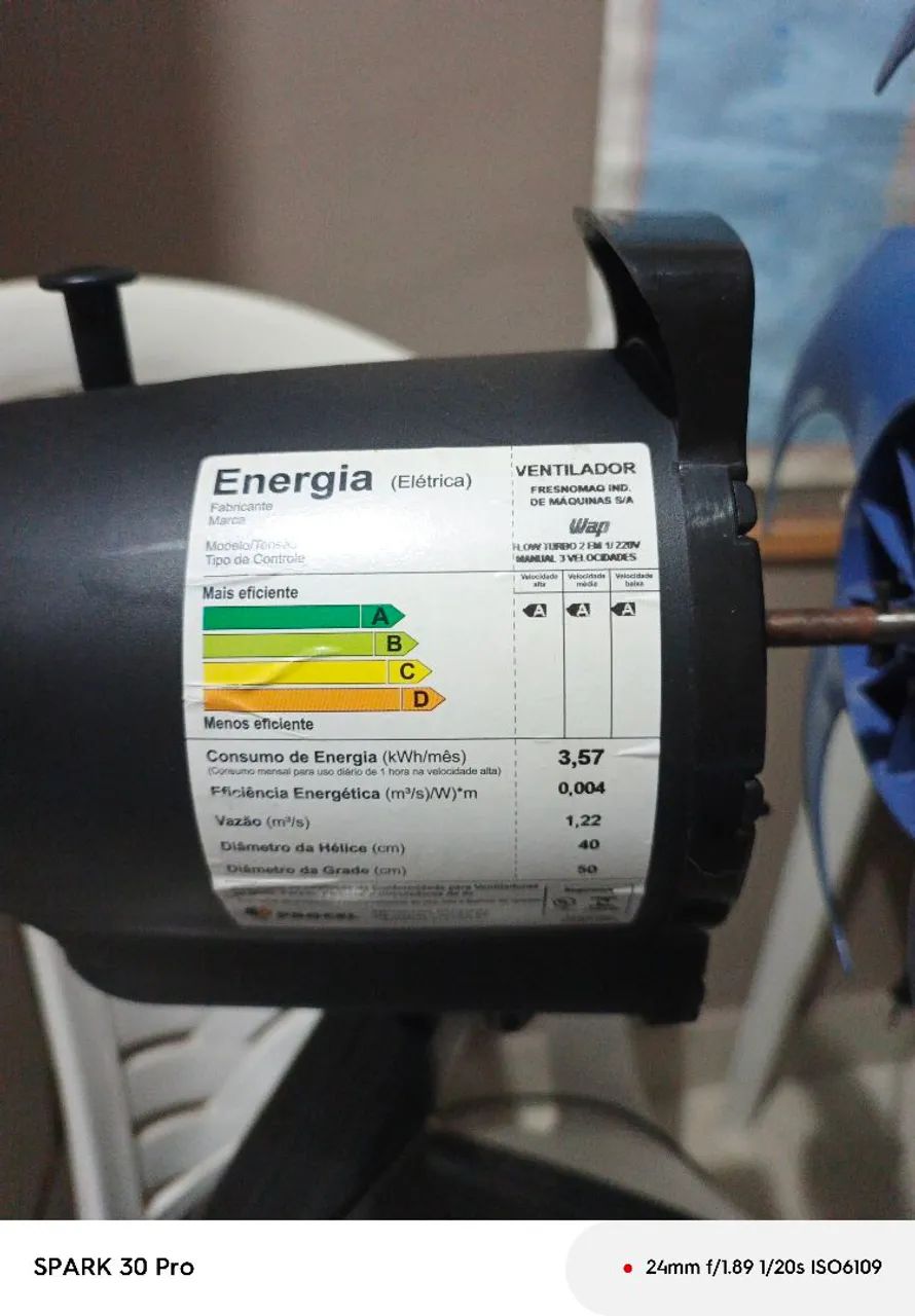Ventilador turbo  - Foto 2