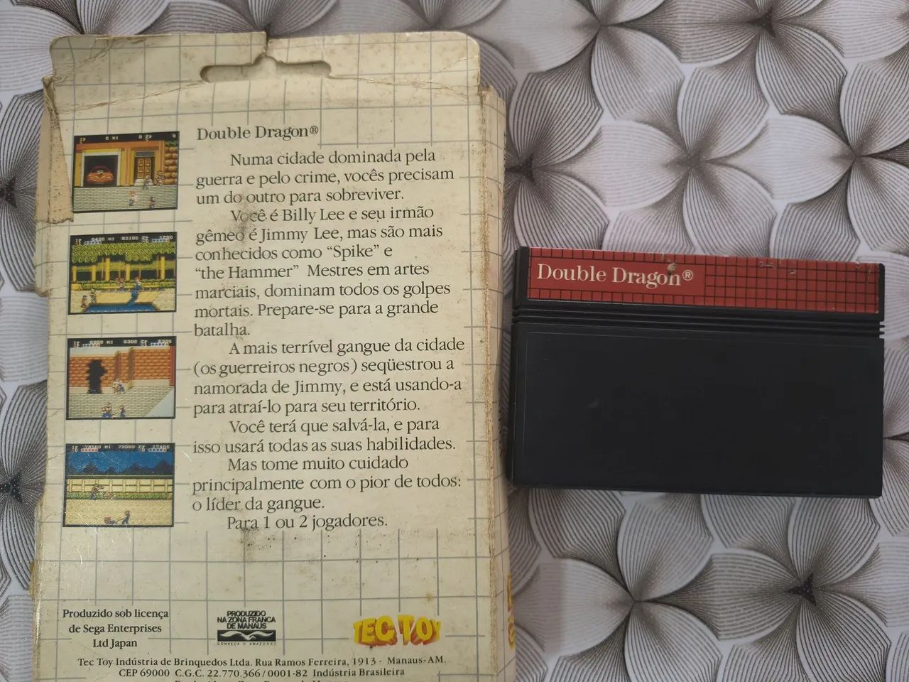 Double Dragon Master System  - Foto 2
