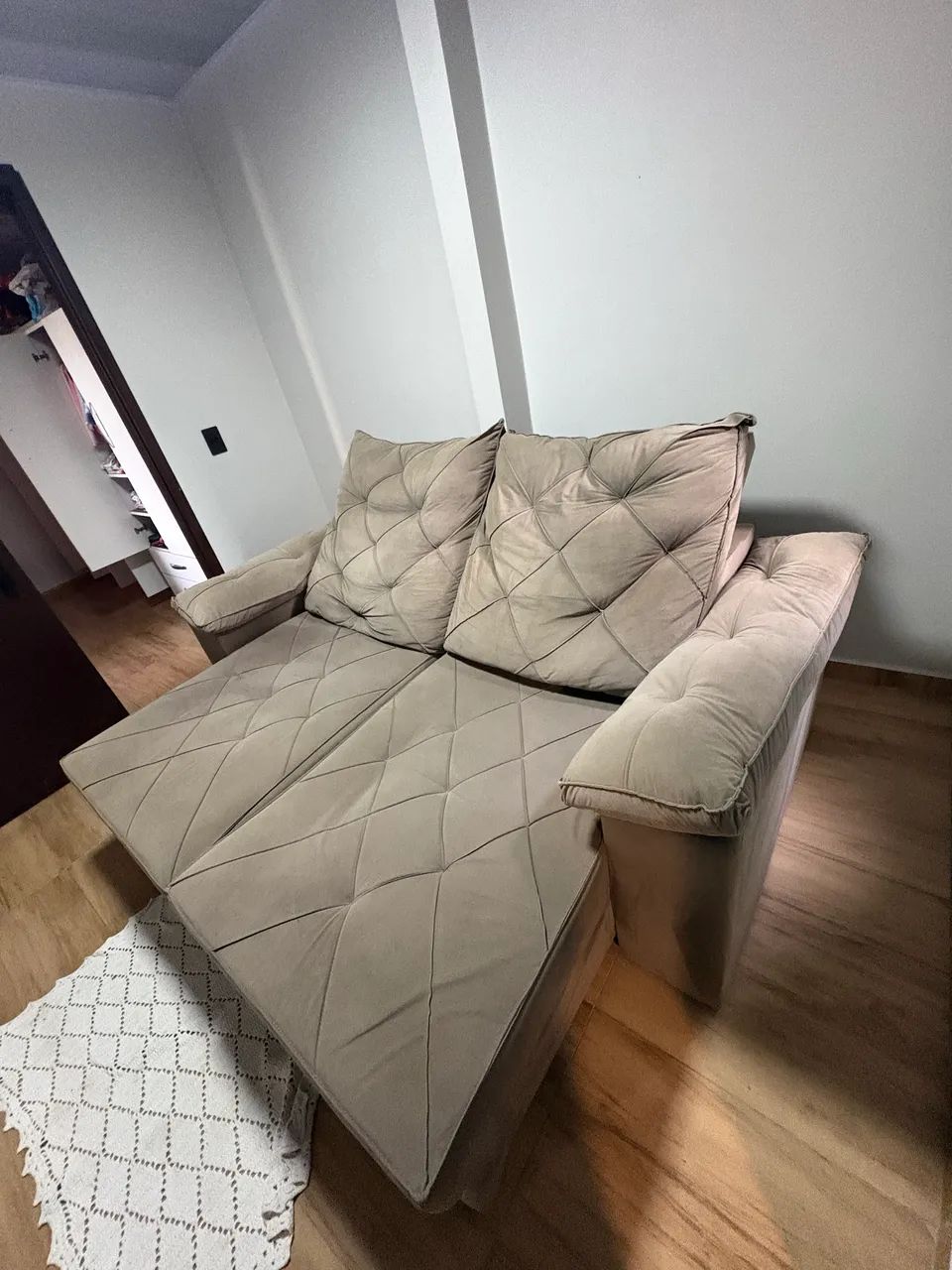 Sofá Retrátil e Reclinável 2 Lugares - Foto 3