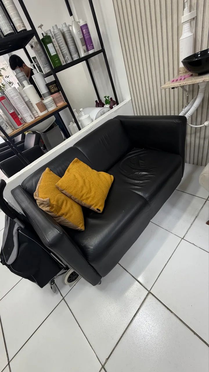 Sofá courino 2 lugares 450 - Foto 4