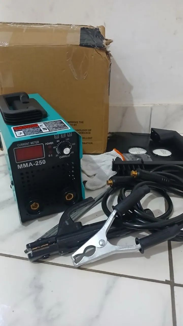 Máquina de solda 250a 110v zero  - Foto 4