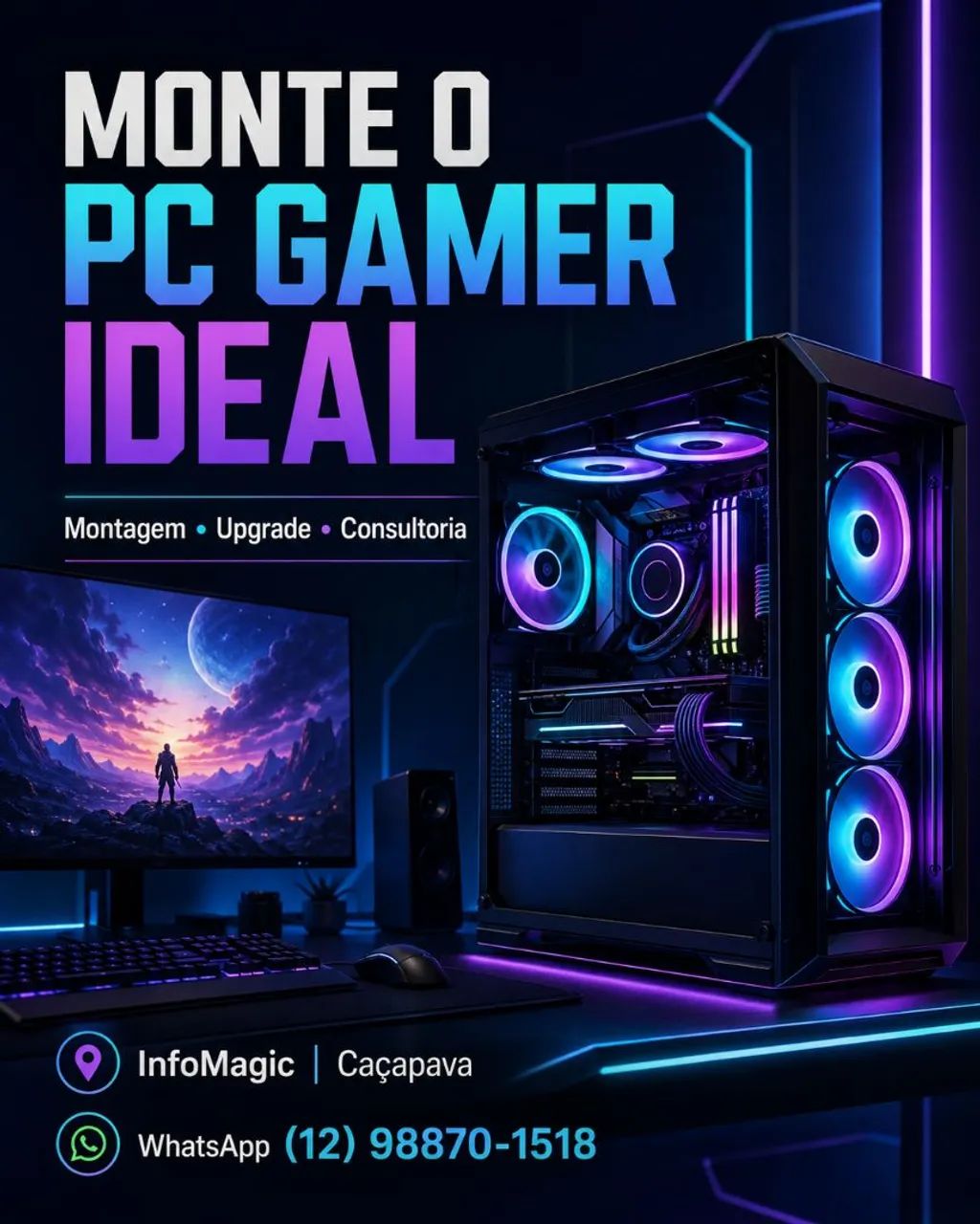 Assistência Técnica de Computadores e Notebooks em Caçapava - Foto 2