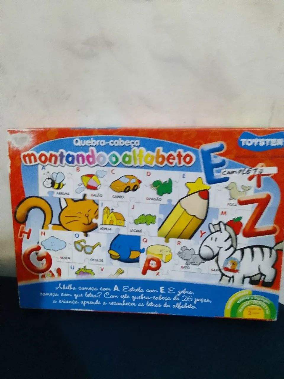 Quebra-cabeça Montando o Alfabeto - Foto 2