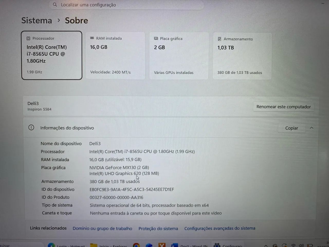 Notebook Dell inspiron 15 - Foto 4