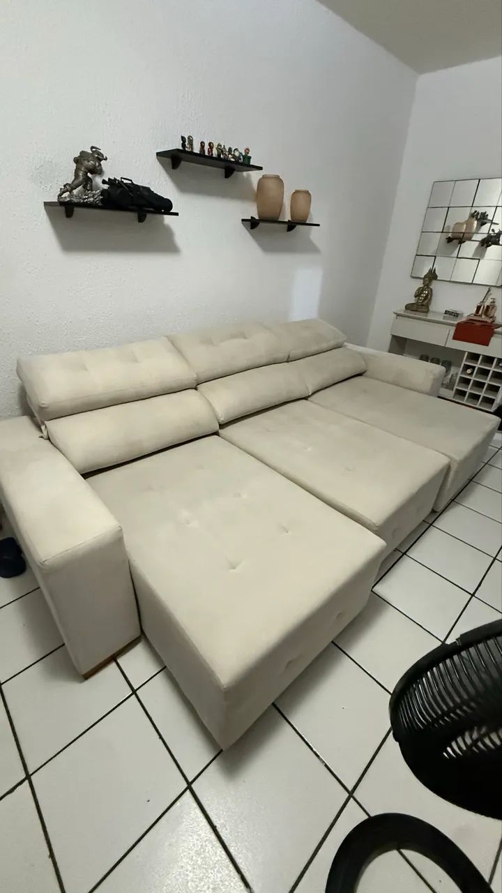 SOFÁ RETRÁTIL RECLINÁVEL - Foto 4