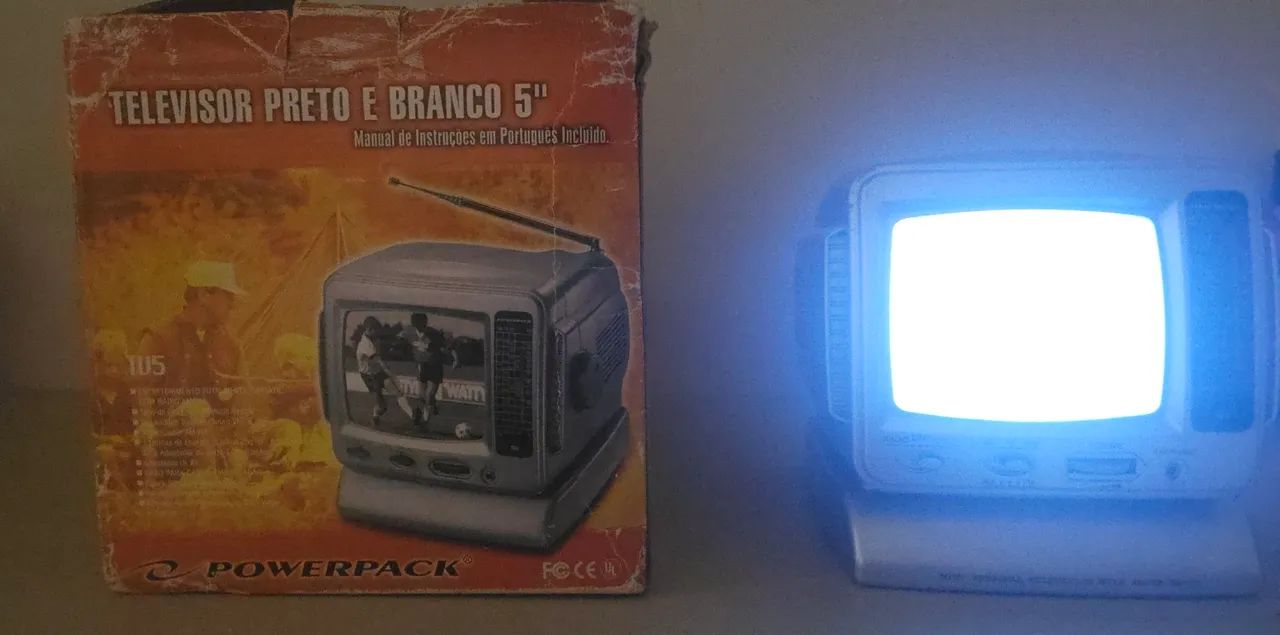 Tv powerpack na caixa 