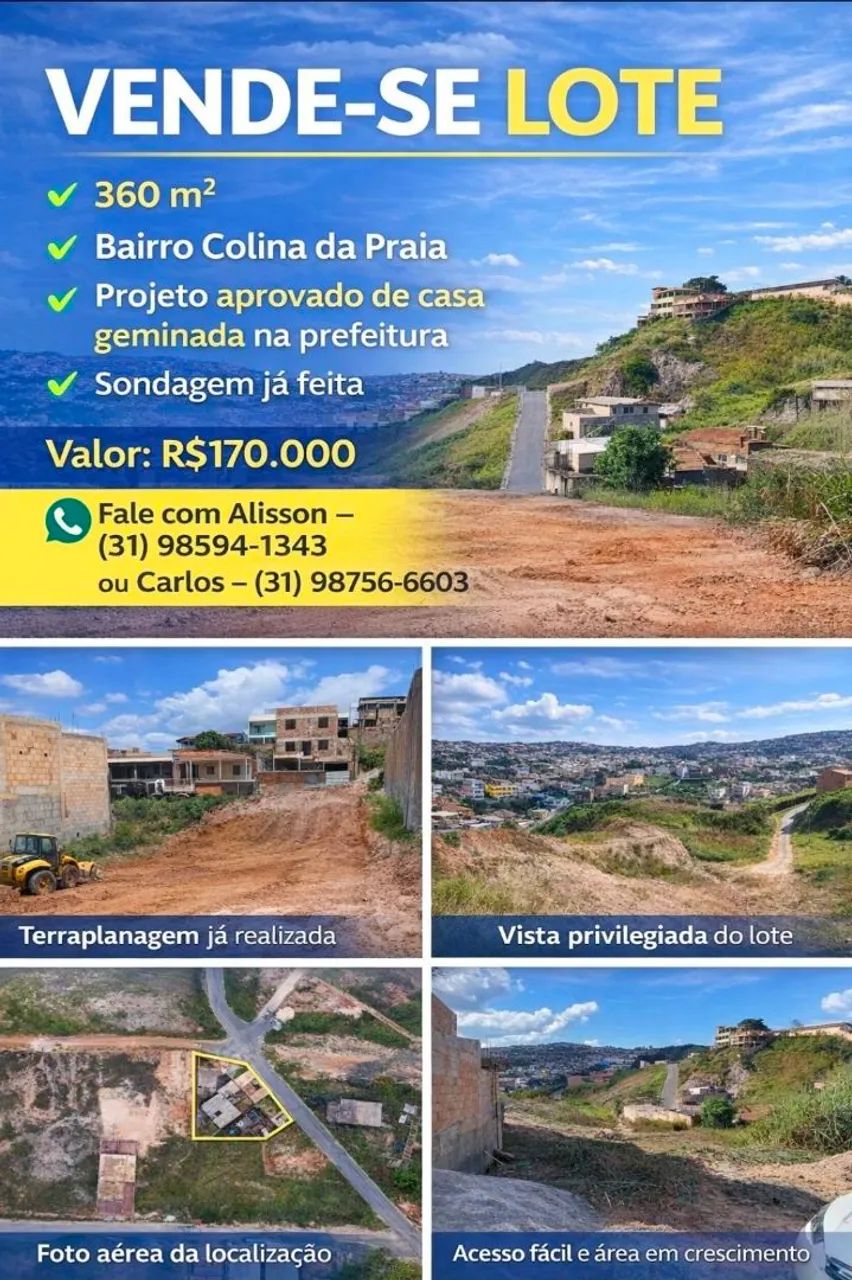 Foto - Itabira - Colina da Praia