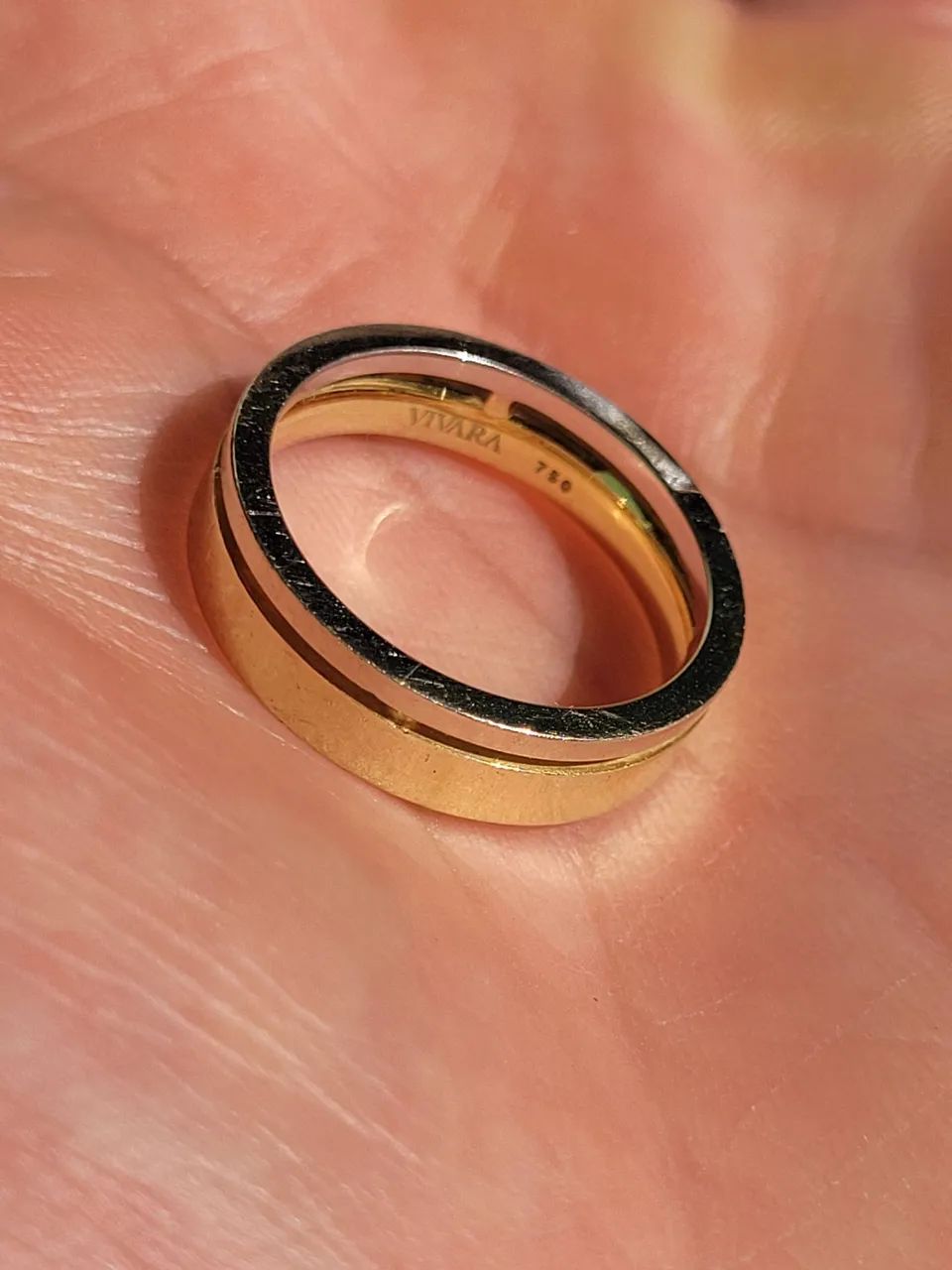 Aliança Vivara Original Ouro 18K (750) - Foto 4