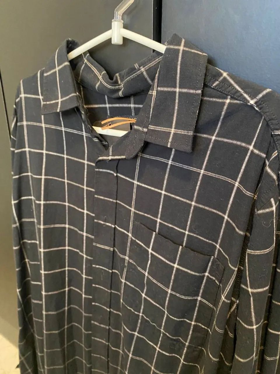 camisa flanela xadrez john john
