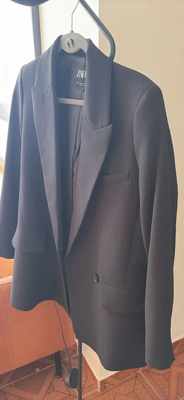 Blazer Zara Oversized Tamanho M