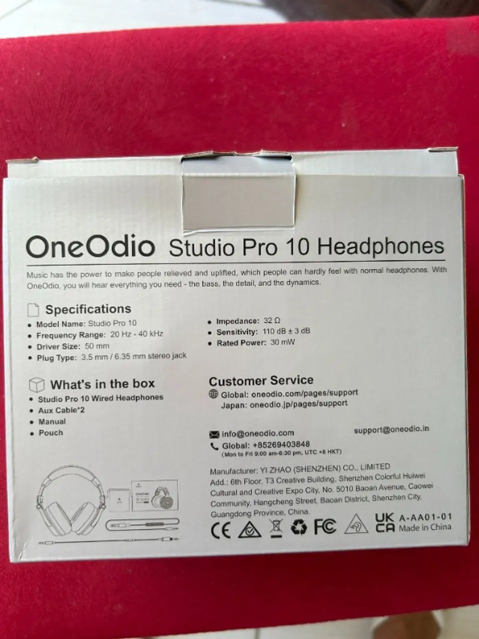 Fone Profissional: OneOdio - Foto 2