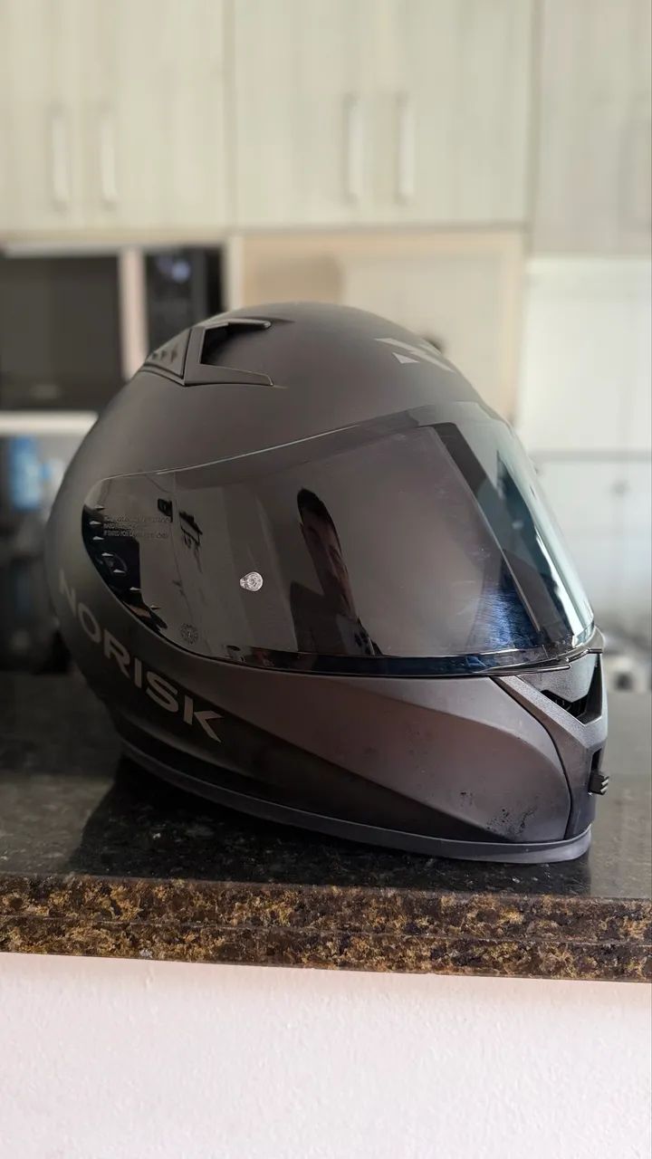 Capacete Norisk TAM 60 com intercomunicador  - Foto 2