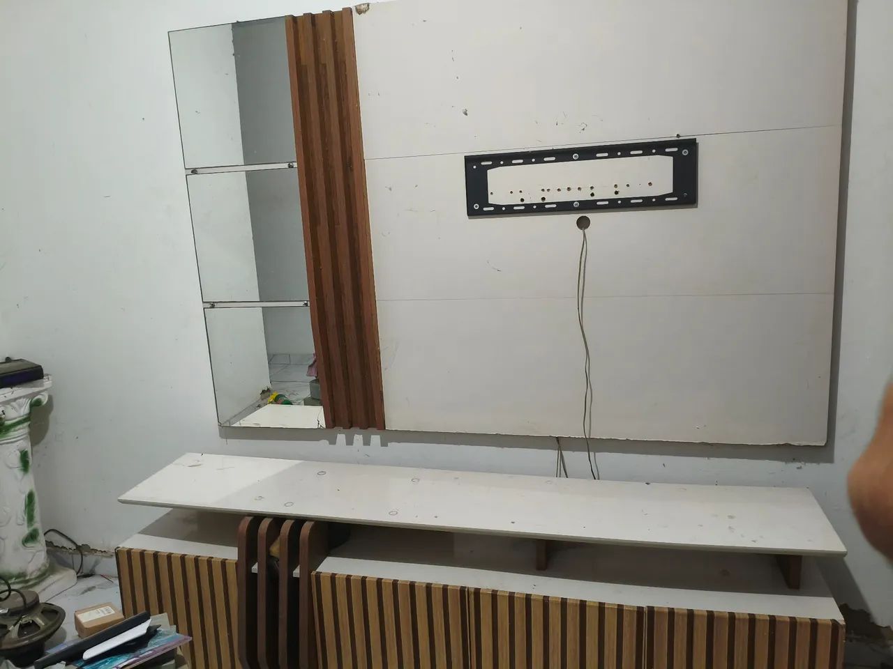 Home+RACK grande conservado com espelho