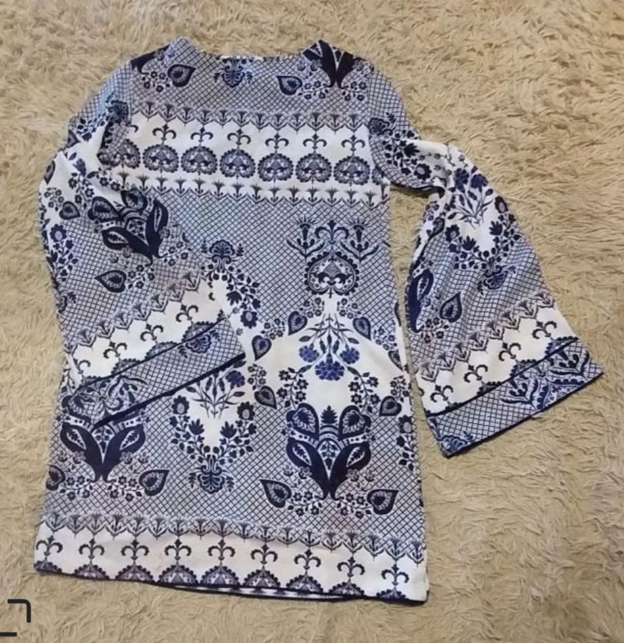 vestido estampado farm - Foto 2