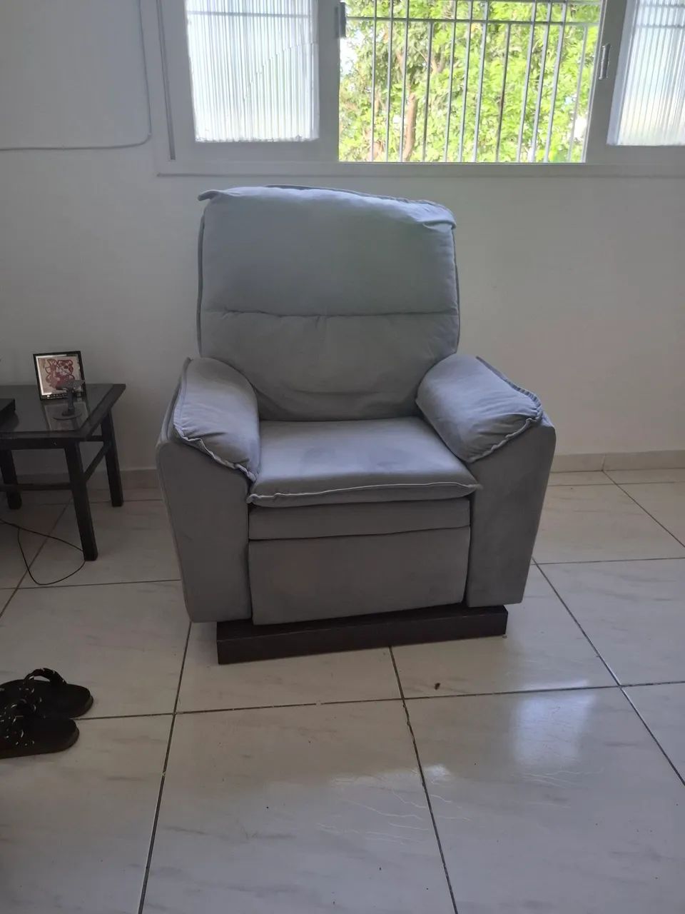 Poltrona do papai  comprei na Ortobom  nova - Foto 5
