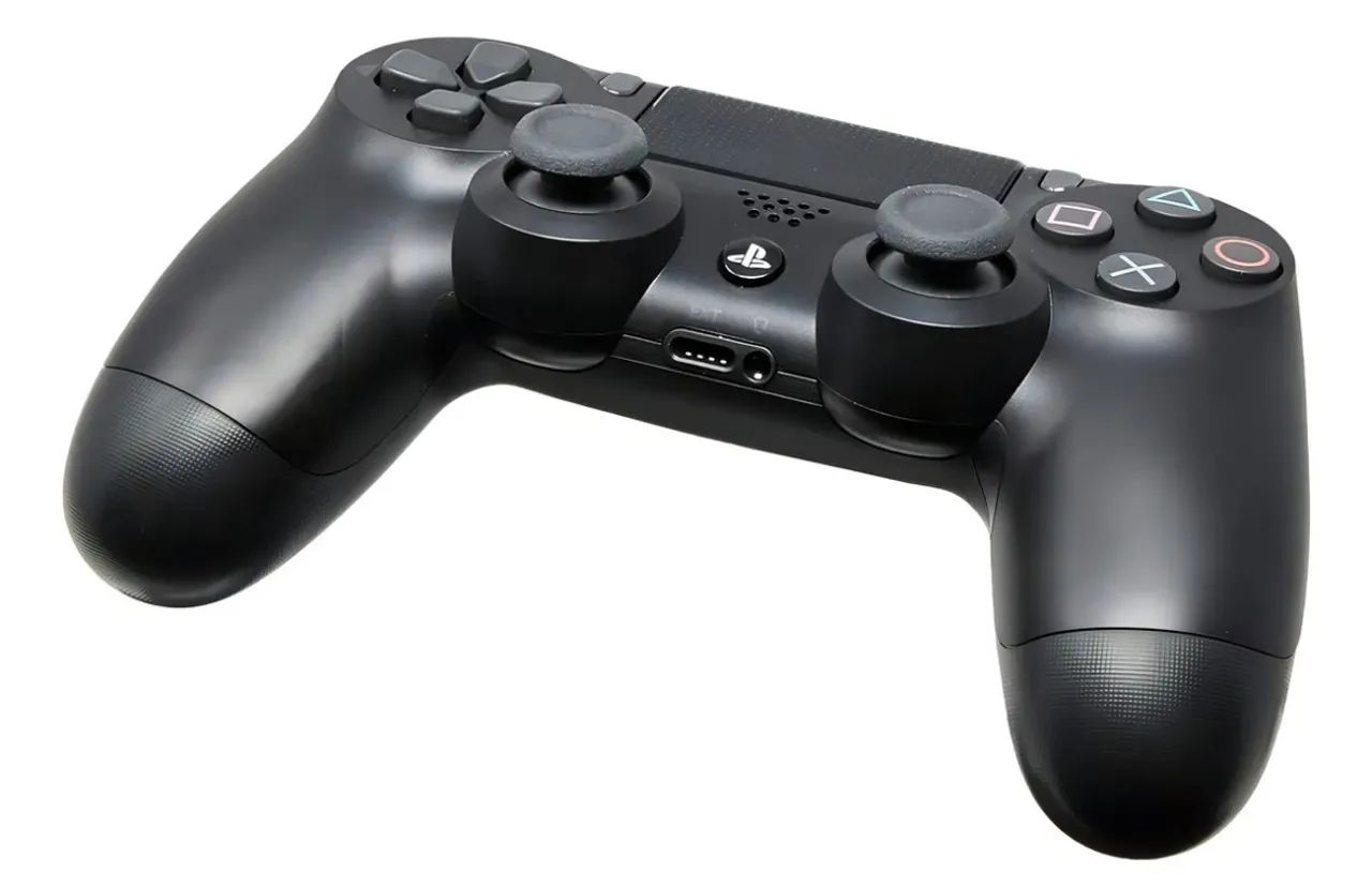 Controle Dualshock 4 Preto sem fio Sony original preto - Foto 3
