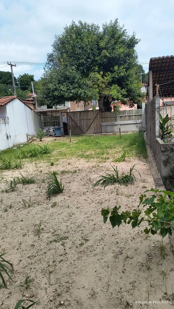 Terreno na praia de Caraubas aceita troca em carro e moto .