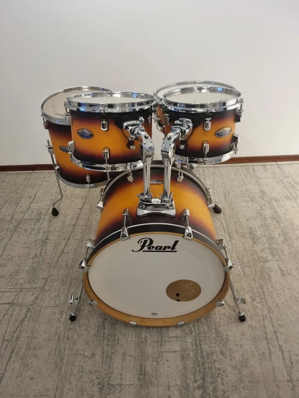 Bateria Pearl decade - Foto 4