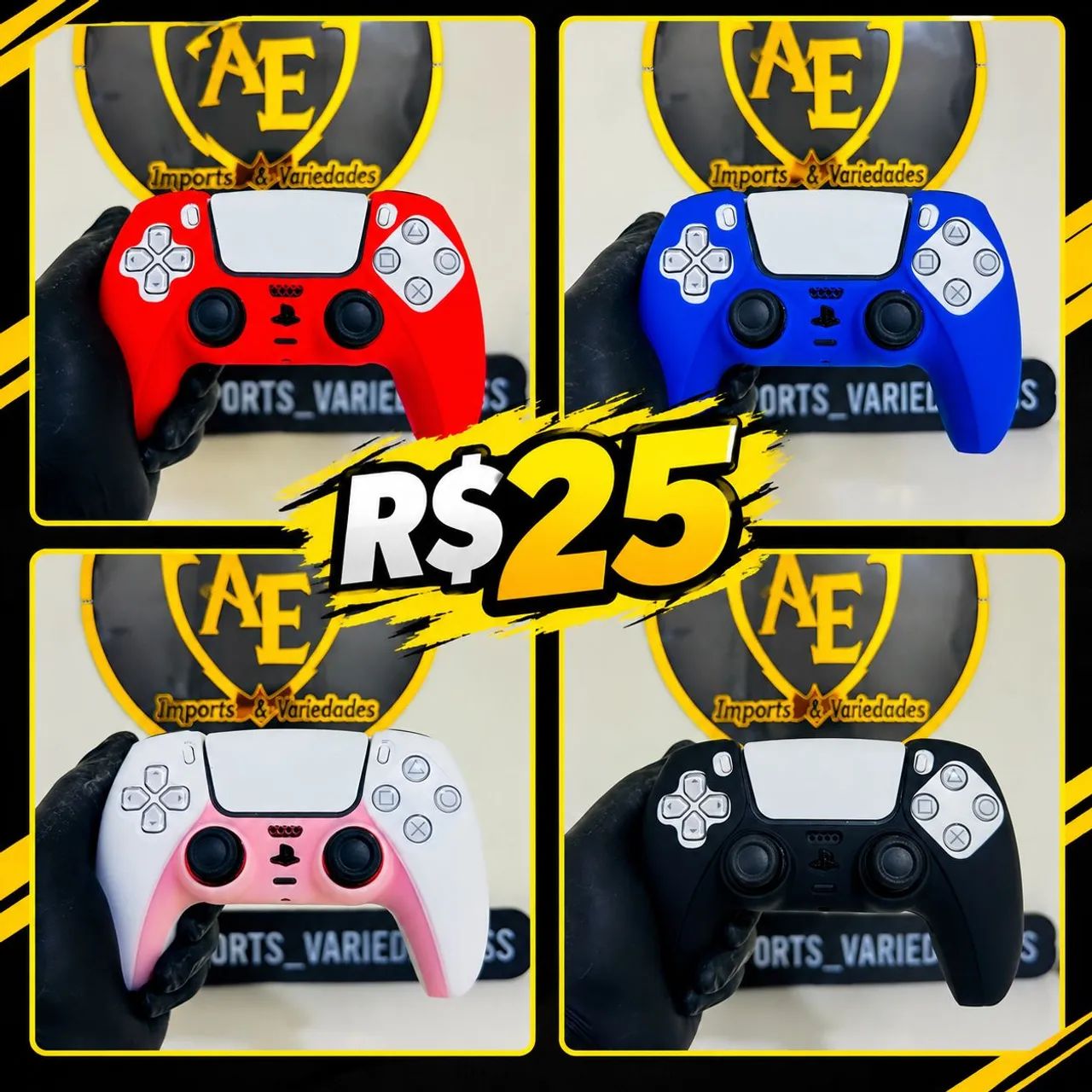 Capa de Silicone para controle Ps5