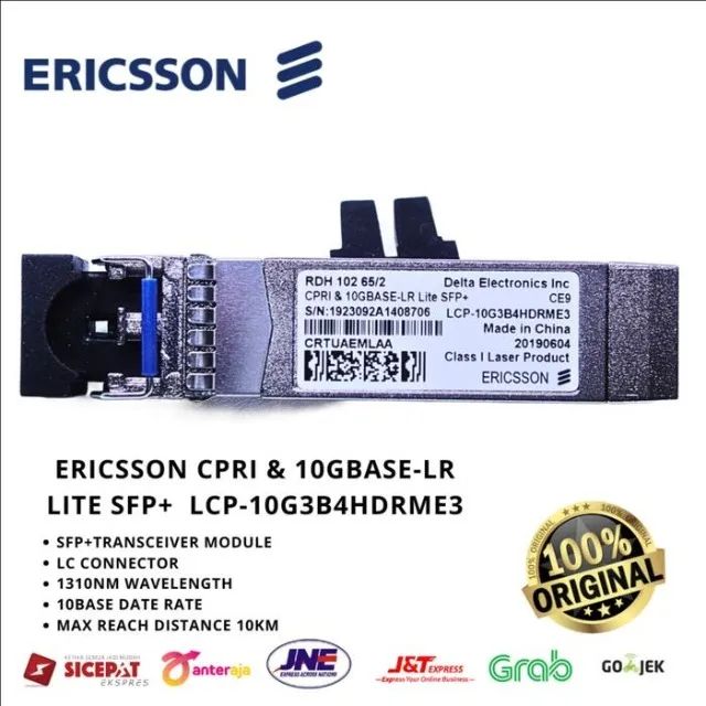 Kit 2 Gbic Ericsson 10G SFP+ 1.4KM RDH 102 65/2 - Foto 2