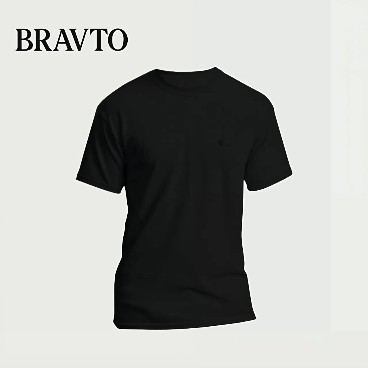 Camiseta BRAVTO ORIGINAL Slim Preta