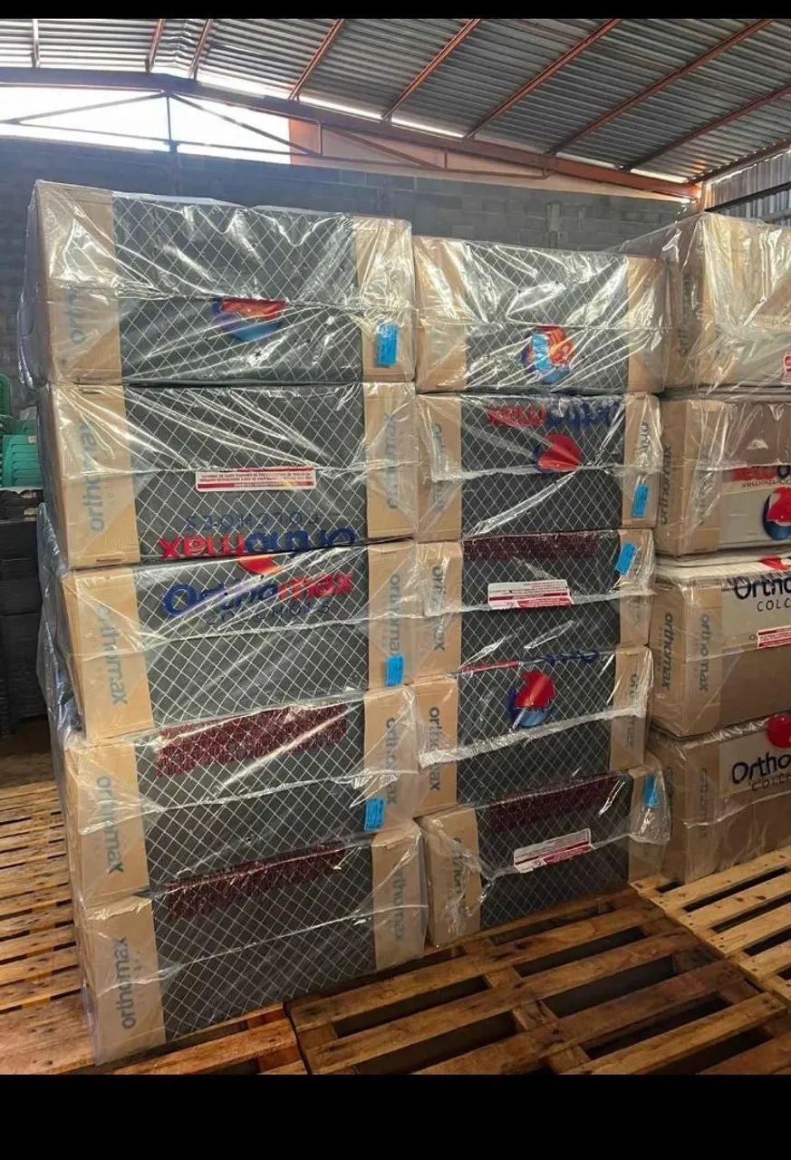 Cama box solteiro entrego 