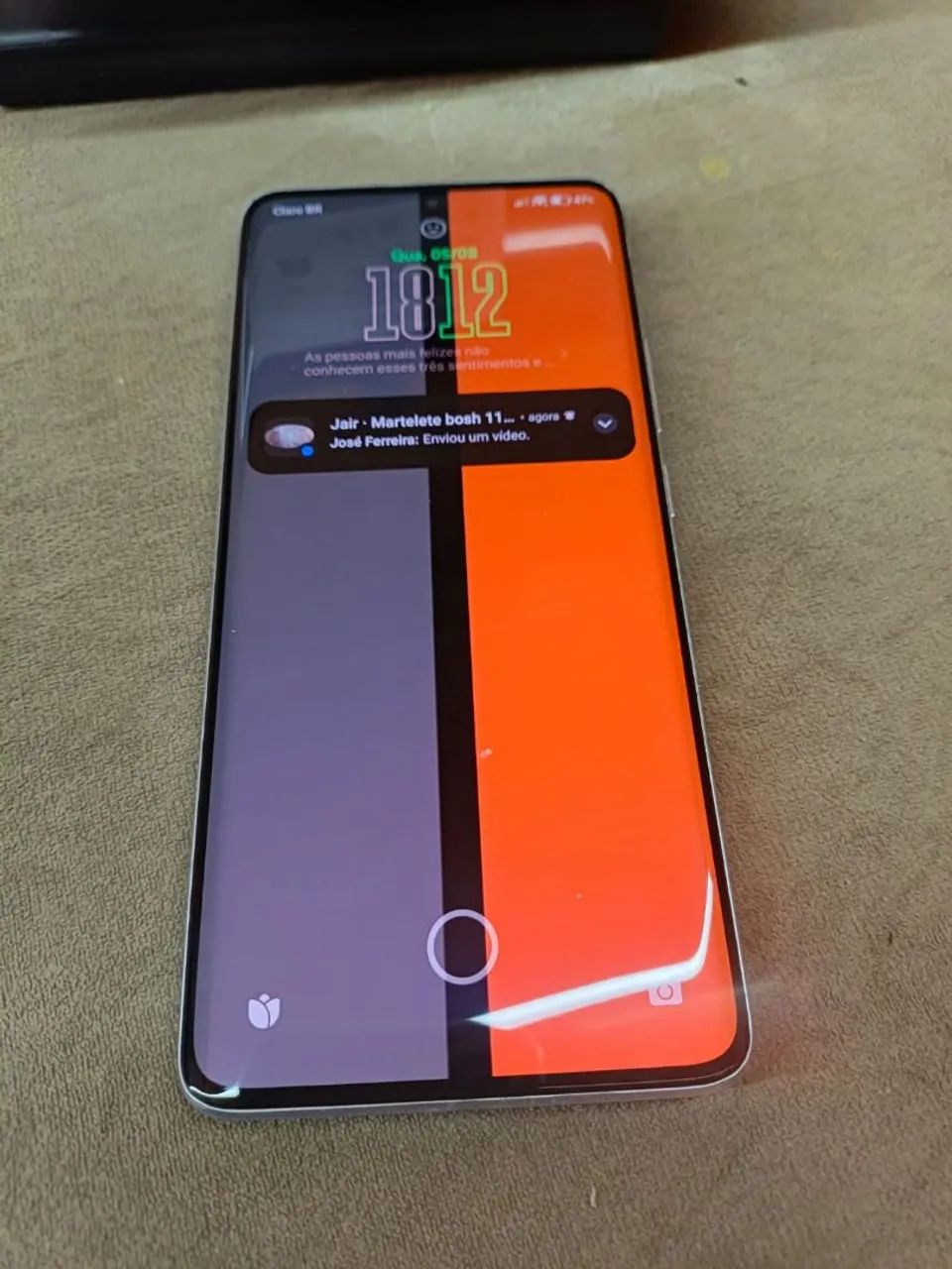 Not  13 pro plus tela curvada novo na caixa - Foto 2