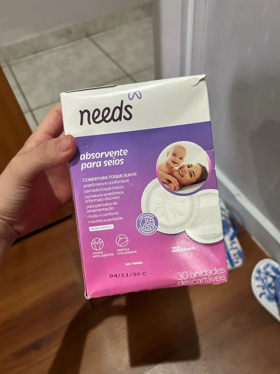 Absorvente de seios needs