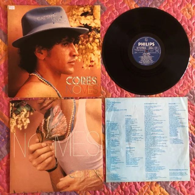 Caetano Veloso: Cores, Nomes (1982) Ed. Luxo Disco Vinil Lp - Foto 2