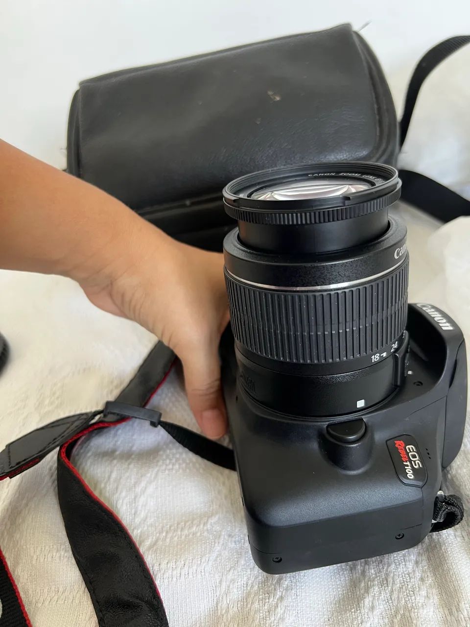 Câmera nova cânon t100 - Foto 4