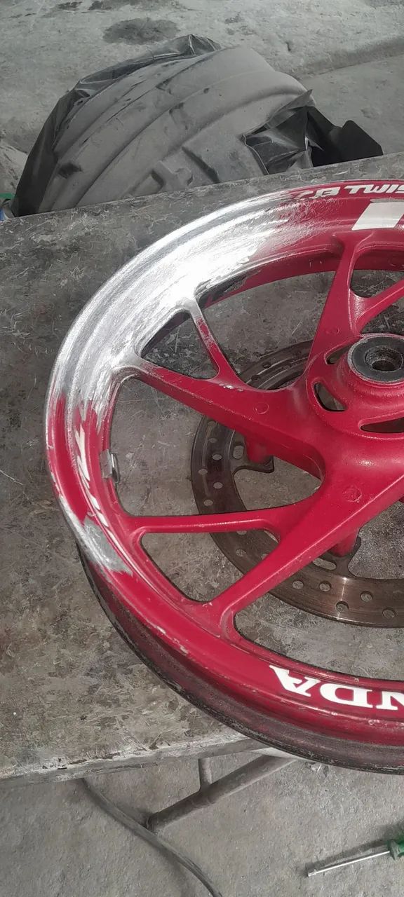 Reparos em aros de roda de moto  - Foto 4