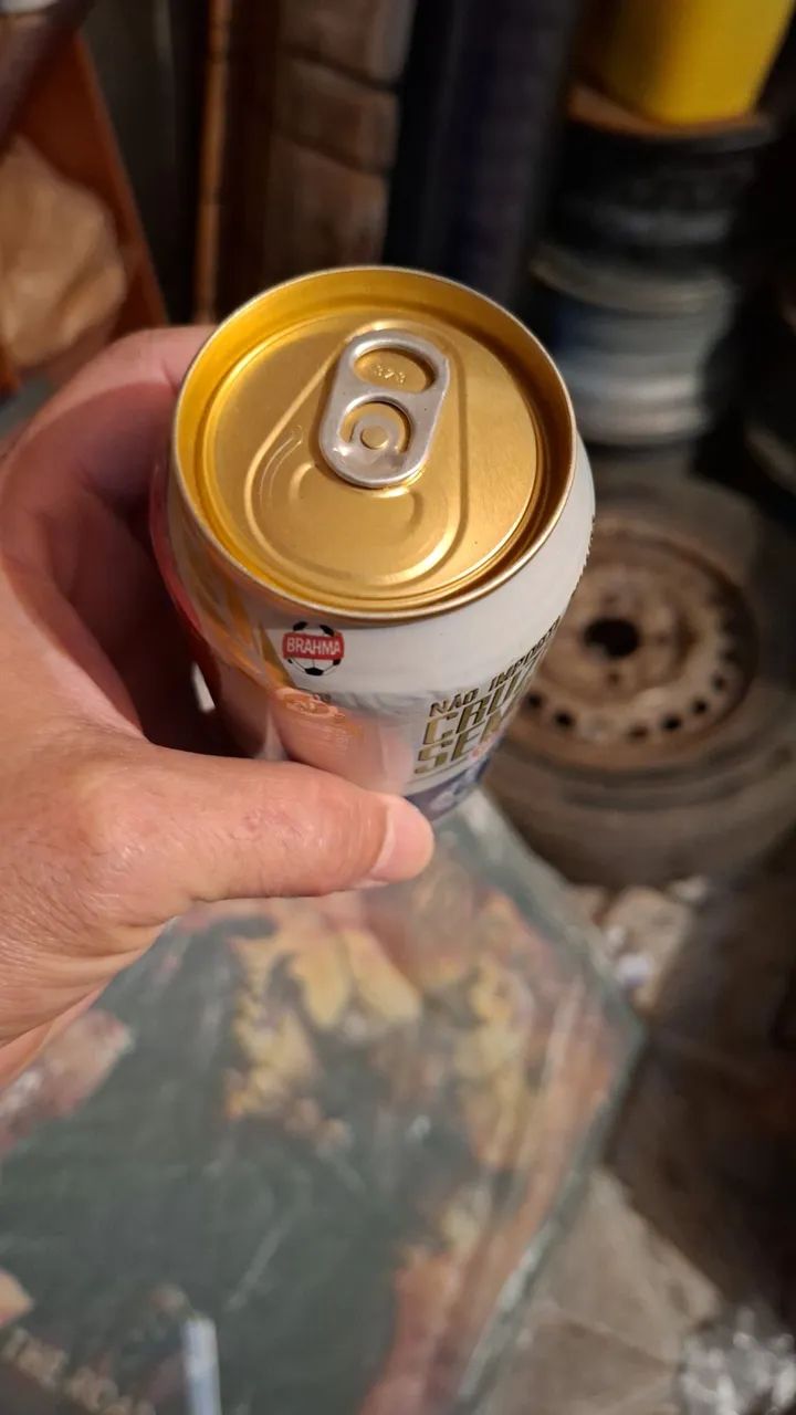 Par de latas brahma cruzeiro antigas - Foto 2